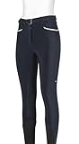 Equiline Damen Reithose ELIMEDEF Größe 34, Farbe Navy
