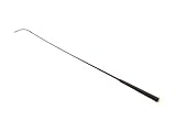 PS Pferdeartikel Dressurgerte Braun 110, 120, 130 und 140 cm mit Super-Grip Griff Größe 140 cm
