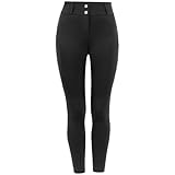 Cavallo CANDERA Grip Mobile Reithose Damen Black Vollbesatz Sportswear HW 2023, Größe:40