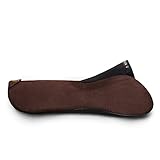 Winderen Sattelpad fürs Springreiten Slim 10mm, Größe:18, Farbe:Chocolate