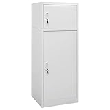 vidaXL Sattelschrank Stallspind Sattelspind Reitschrank Sattelhalter Sattelträger Stahlschrank...