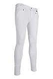 HKM Erwachsene Herren-Reithose-Basic-1200 weiß50 Hose, 1200 weiß, 50