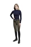 Samshield Damen Reithose CHARLIE Full Grip kaki, Größe:34 (D36)