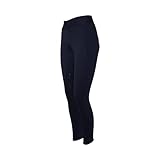 PFIFF 103110 Winterreitleggins „Alaska“ mit Handytasche, Kinder Damen | Blau 146/152