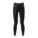 Cavallo Liz Grip RL Damen Reithose Winter Reitleggings schwarz HW 2022, Größe:40