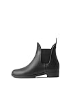 HORZE Damen Reitstiefeletten Bonn, Gummi Paddock und Stallschuhe, wasserdicht, Schwarz, 41