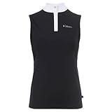 Cavallo Turniershirt Damen ärmellos Black Sportswear FS 2024, Größe:38