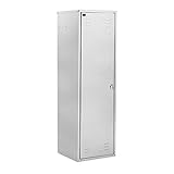 Wiesenfield WIE-SC-2000 Sattelschrank 60 x 60 x 200 cm + Ablage + 2 Sattelhaltern + 2 Haken...