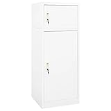 Festnight Sattelschrank Sattelspind Metallspind Metallschrank Schließfachschrank Schrank...