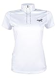 HKM Erwachsene Turniershirt -High function - 1200 weiß , 176, 4057052161346