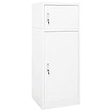 vidaXL Sattelschrank Stallspind Sattelspind Reitschrank Sattelhalter Sattelträger Stahlschrank...