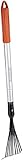 Black+Decker Rechen - Teleskopisch 78-111 cm - Aluminiumstiel und Karbonstahlkopf - Rostfrei