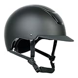 Harry's Horse Reithelm Matterhorn Matt Schwarz - 53-55 cm