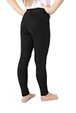 HORZE Kinder Reitleggings DEA, Reithose Mädchen, Gürtelschlaufen, Vollbesatz, Handytasche,...