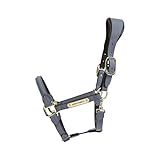 Kentucky Horsewear Anatomic Suede Halfter Wildlederimitat, Größe:WB, Farbe Kentucky Horsewear:grau