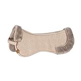 Eskadron Sattelpad Softshell FAUXFUR Platinum23 Größe one Size, Farbe tan Taupe