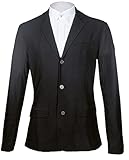 HKM Unisex Turneringsakko-1227891000817 Turniersakko, Schwarz, 46 EU