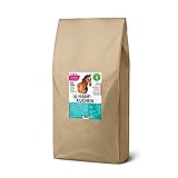 Hanf Gesundheit Hanfkuchen (Trester) für Tiere 100% kaltgepresst, 20 kg, Hanfpellets für Tiere