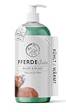 Pferdesalbe 500ml Pferdegel kühlend und wärmend - Pferdebalsam mit Menthol, Eukalyptus,...