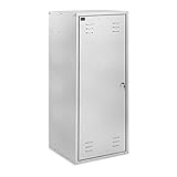 Wiesenfield WIE-SC-1500 Sattelschrank 60 x 60 x 150 cm + Ablage + 2 Sattelhaltern + 2 Haken...