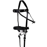 RL24 - Hobby Horse Trense für Steckenpferd – austauschbares Stirnband – aus Kunstleder –...