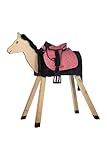 HKM SPORTS EQUIPMENT 9346 Shettysattel-Set Beginner, Shetty Sattel inkl Schabracke Steigbügel Pink,...