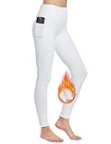 FitsT4 Sports Damen Winterreitleggings Silikon Vollbesatzreithose mit Fleecefutter mit Handytasche...