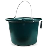 Tosoni Selleria Futterautomat mit Tragegriff für Pferde mit kunststoffbeschichteten Metallhaken,...