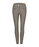 Cavallo Caja Grip Vollbesatz Cavagrip Damen Reithose mit Flex-Ein, hazel, 46
