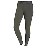 Schockemöhle Jolene Damen Reithose Olive FS/22 dünner Stoff, Größe:44
