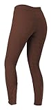 Covalliero Damen Riding Tights Emporia für Größe Hose, Stone, 42