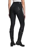 BALEAF Reithose Damen Reitsport Reitingleggings Silikon Strumpfhosen mit Reißverschlusstasche...