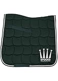SPOOKS Dressage Pad Crown - DE (Farbe: dark forest/silver; Größe: dressage)
