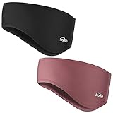 Stirnband Kopfband Ohrenwärmer für Damen und Herren-Frühling/Herbst/Winter Fleece Ohrenschützer...