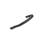 Shires Aviemore Stirnband, geflochten, Schwarz