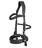 WALDHAUSEN Lederkappzaum, Anatomic, schwarz, VB