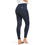 ARIAT EOS Moto Kniegrip Reitleggings Damen, Größe:XL, Farbe:Navy