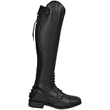 RL24 Winter Damen Reitstiefel CALGARY Kunstleder schwarz 39 extra kurz/eng