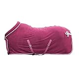 HKM Abschwitzdecke-7224 Abschwitzdecke 3200 dunkelrot One Size