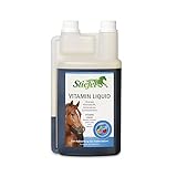 Stiefel Vitamin Liquid für Pferde, hochwertiger Futterzusatz mit wertvollen Vitaminen,...
