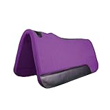 EQUIGEAR Westernpferd-Filzpad/Konturpad aus hochwertigem Wollfilz in den Größen 32 x 32 Zoll und...