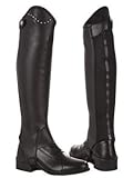 Busse Wadenchaps Soft Crystal, SL, Schwarz/Kristall-Silber