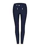 Cavallo Caja Grip Vollbesatz Cavagrip Damen Reithose mit Flex-EIN, darkblue, 34
