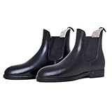 HKM Erwachsene Jodhpurgummistiefel-Soft/weit-mit Teddyfutter9100 schwarz38 Hose, 9100 schwarz, 38