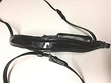 gs- Reitsport schwedischer Reithalfter mit Gebissausschnitt u. Nüsternwelle schwarz schwarz Lack...