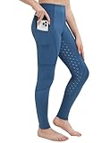 FitsT4 Sports Kinder Reiten Hosen Mädchen Reithose Silikon Vollbesatz Reitleggings mit...