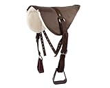 Brama West Reitpad - Bareback Pad Set mit Steigbügel, Steigbügelriemen & Sattelgurt - Reitkissen -...