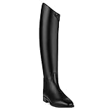 Cavallo Dressurstiefel Grand Prix Plus | schwarz (39 1/3 HW (GB 6) Höhe 49 Wade 37 cm)