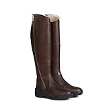HORZE Damen Leder Winterreitstiefel Aspen, Thermo Reitstiefel Leder, Winter Reitstiefel aus Leder,...