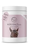 Annimally Nervenstärke - Pferde Relax Nerven Pulver 850g zur Beruhigung beim Pferd - Nervenkräuter...